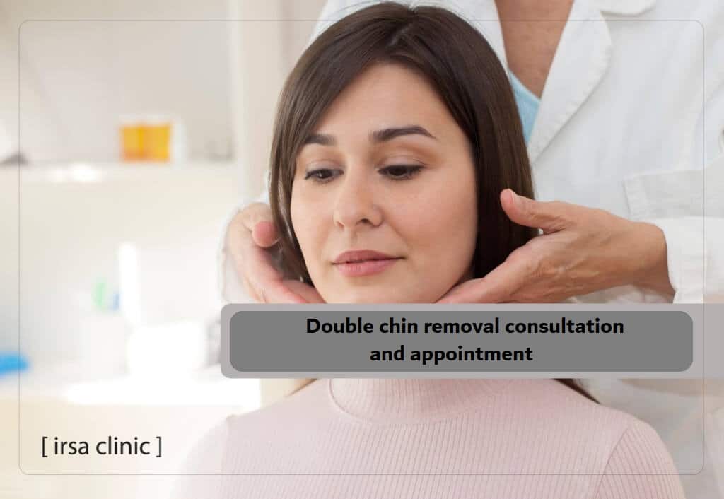 Consultation and appointment to remove the double chin with the Fotona device