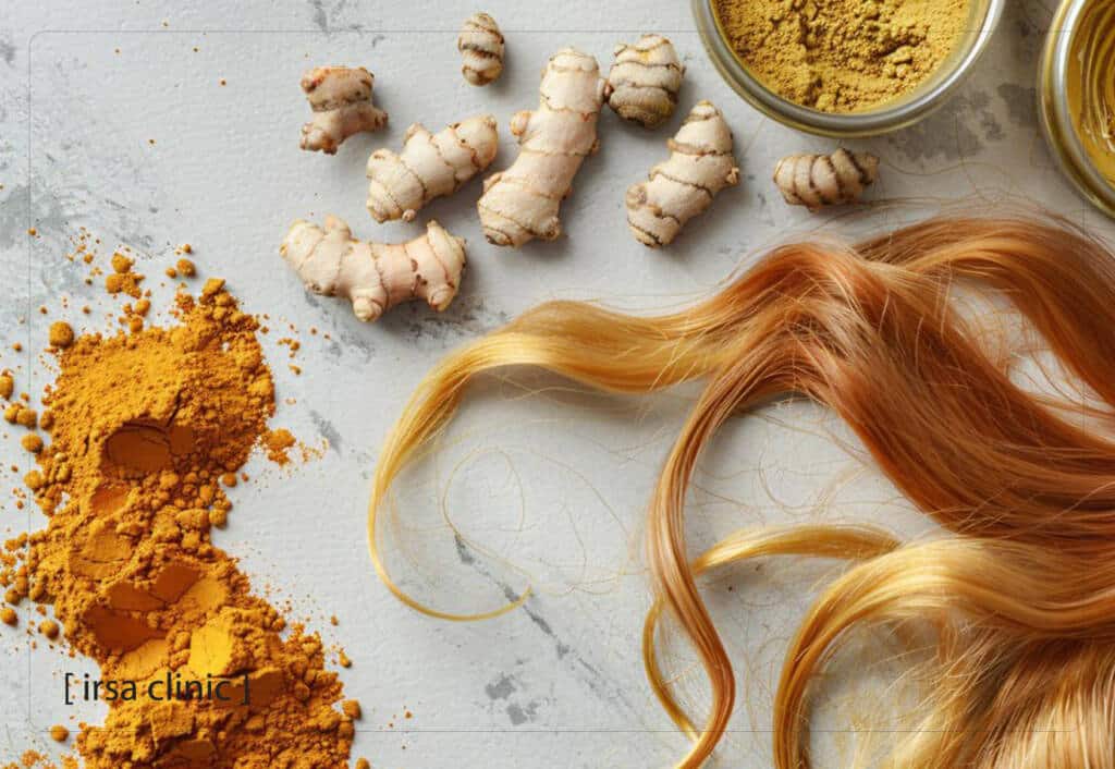 Properties of ginger for hair