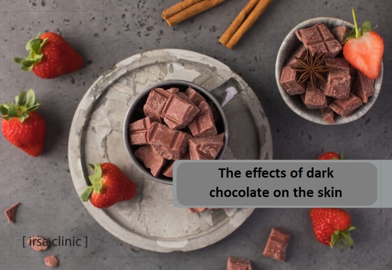 The effects of dark chocolate on the skin