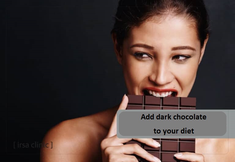 Add dark chocolate to your diet