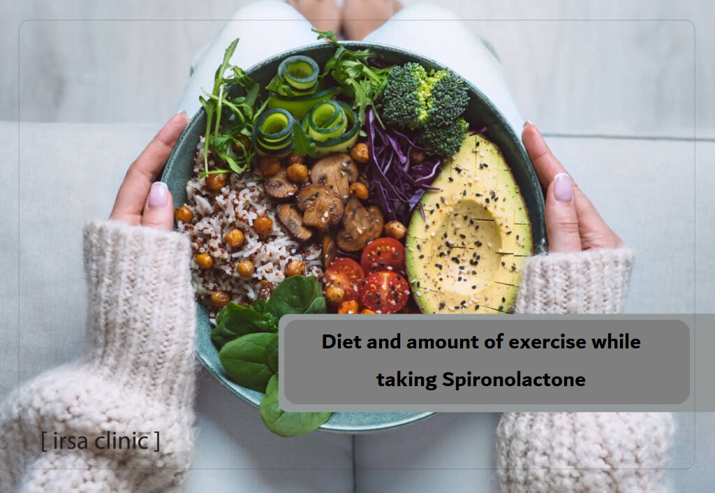 Diet and amount of exercise while taking Spironolactone