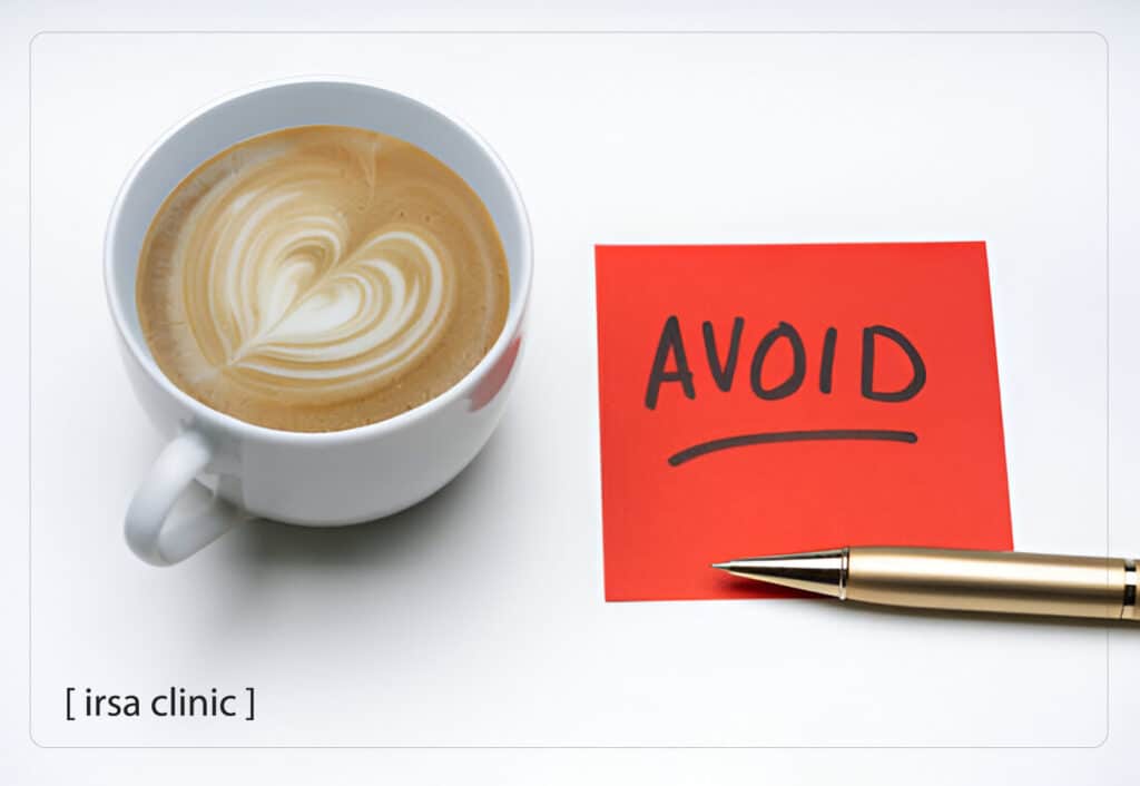 Foods to avoid after hair and eyebrow transplantation